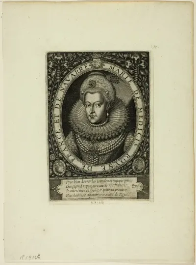 Marie de Médicis, Queen of France, Second Wife of Henry IV
