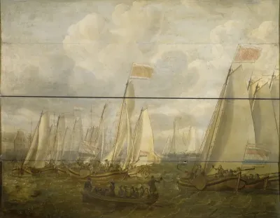 Marine Pageant on the Y off Amsterdam