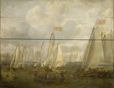 Marine Pageant on the Y off Amsterdam