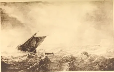 Marine with shipping