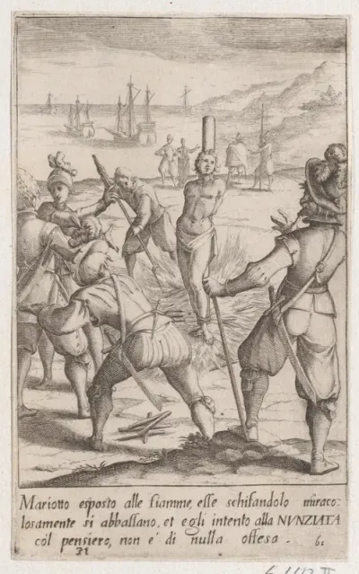 Mariotto, from Scelta d'Alcuni Miracoli e Grazie della Santissima Nunziata di Firenze (Selection of Some Miracles and Graces that Occurred in the Church of the Annunziata in Florence)