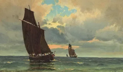 Maritime scenery.