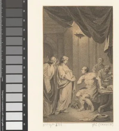 Marius in het huis van Fannia