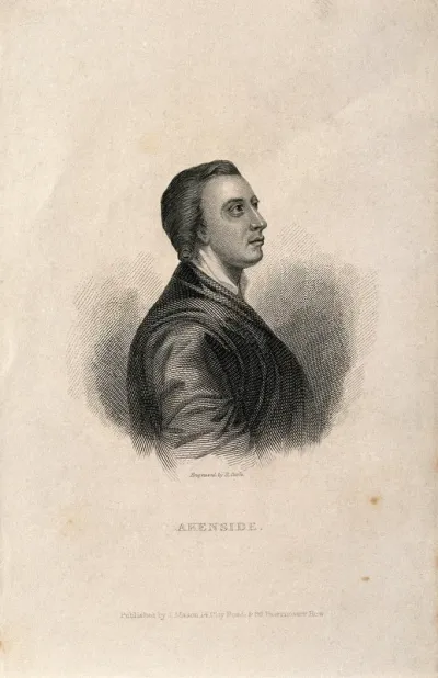 Mark Akenside. Engraving by H. Cook