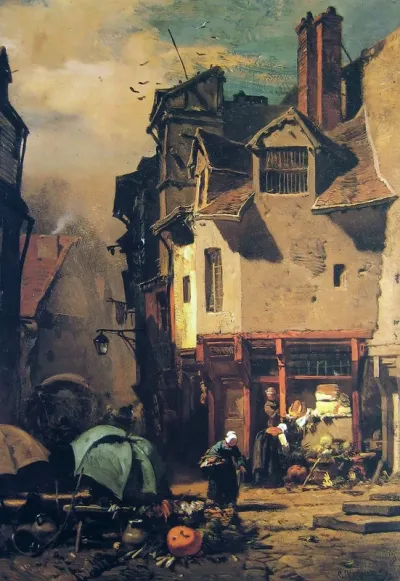 Market in Rouen
