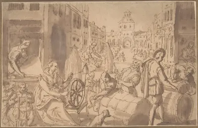 Market Scene
