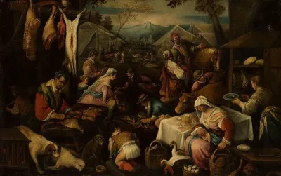 Market scene