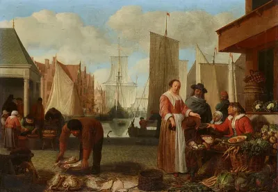 Markt am Hafen
