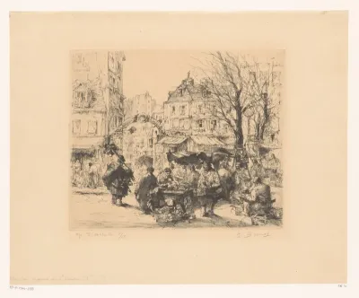 Markt bij St. Ouen