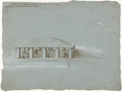 Markthal of wachthuisje