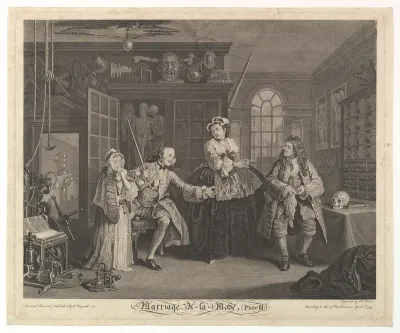 Marriage A-la-Mode, Plate III