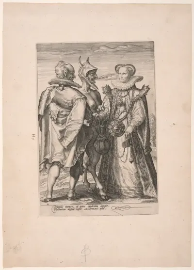 Marriage for Wealth, from Three Kinds of Marriages