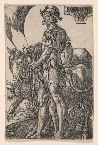 Mars, from The Seven Planetary Gods