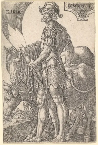 Mars, from "The Seven Planets"