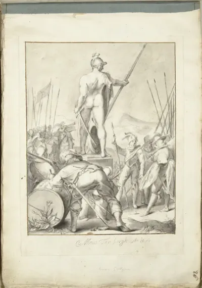 Mars, god van de oorlogskunsten