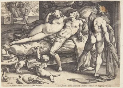 Mars og Venus overraskes af Vulkan