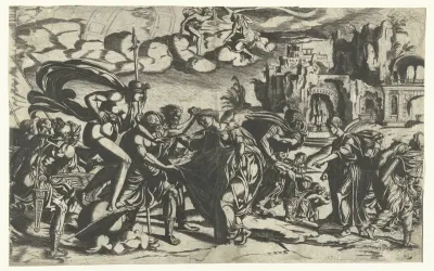Mars overvalt Venus en verjaagt de kunsten