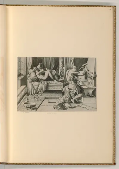 Mars und Venus in der Schmiede des Vulkan