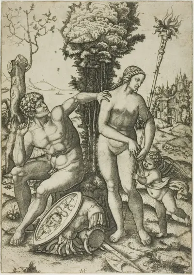 Mars, Venus, and Cupid