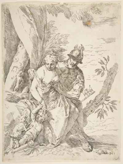 Mars, Venus, and Cupid