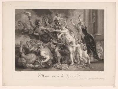 Mars vertrekt ten oorlog