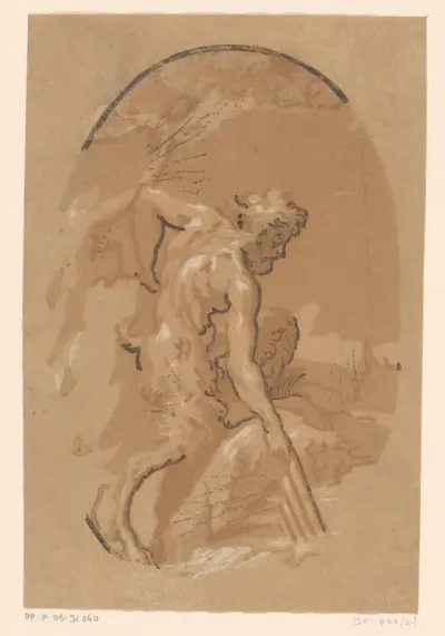 Marsyas die Minerva's panfluit vindt