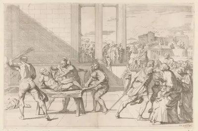 Martelaarschap van de heilige Andreas