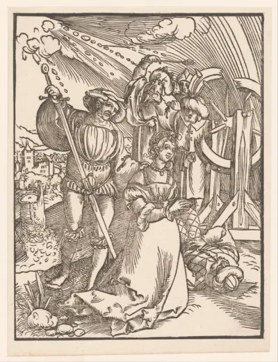 Martelaarschap van de heilige Catharina