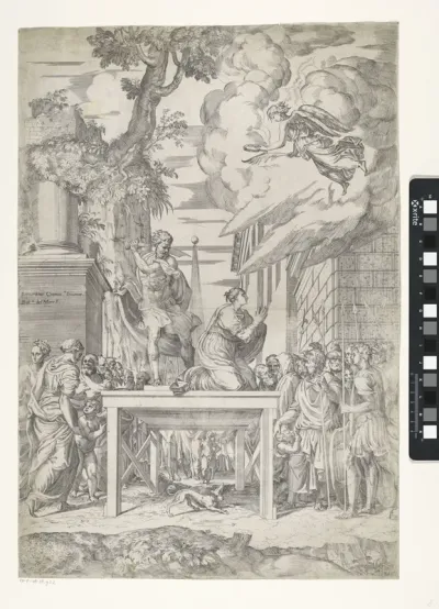 Martelaarschap van de heilige Justina van Antiochië