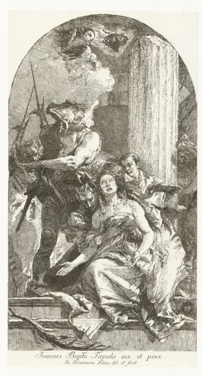 Martelaarschap van Heilige Agatha