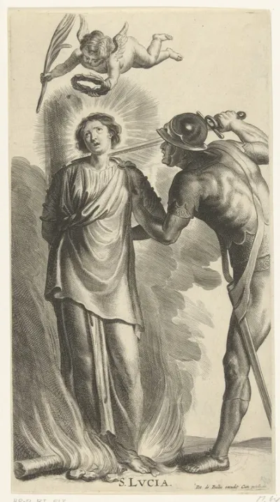 Martelaarschap van heilige Lucia