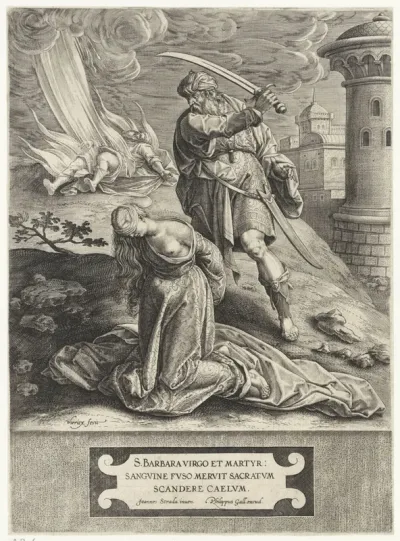 Marteldood van H. Barbara