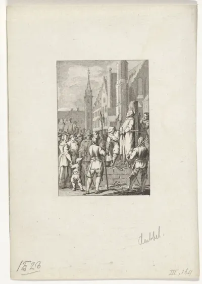 Marteldood van Jan de Bakker, 1525