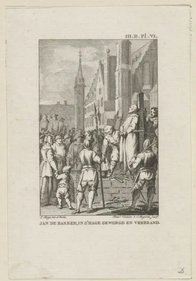 Marteldood van Jan de Bakker, 1525