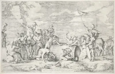 Marteldood van Marcus Atilius Regulus in ton met spijkers