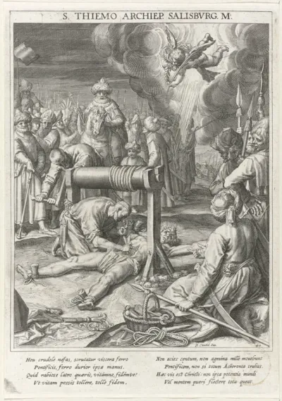 Marteldood van Theodomarus van Salzburg