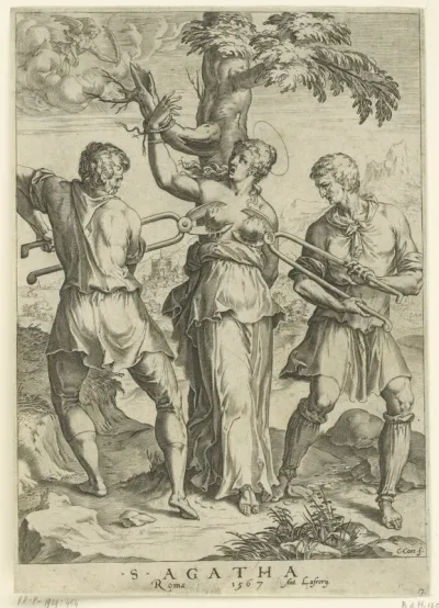 Marteling van de H. Agatha
