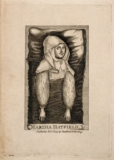 Martha Hatfield, who had a trance from which she gained divine inspiration