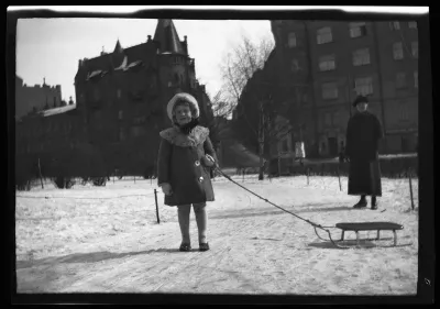 Martha Lilius Katajanokanpuistossa