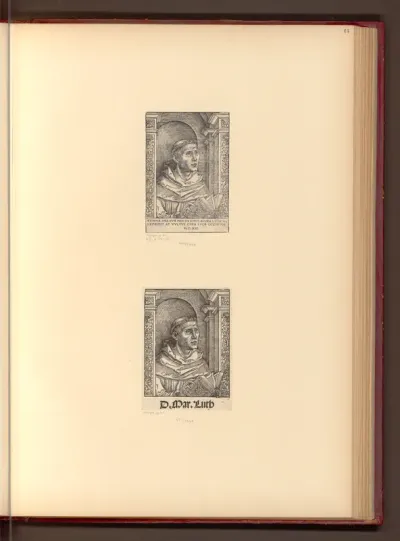 Martin Luther mit Buch, Brustbild