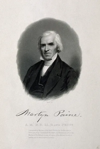 Martyn Paine. Line engraving by A.R. Burt