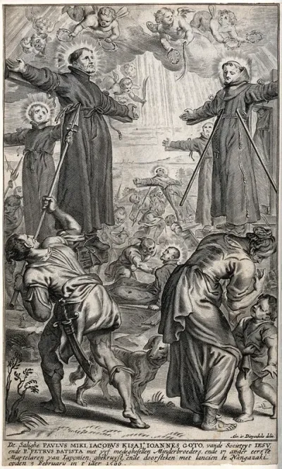 Martyrdom of Paul Miki S.J., Jacob Kisai S.J., John Goto S.J