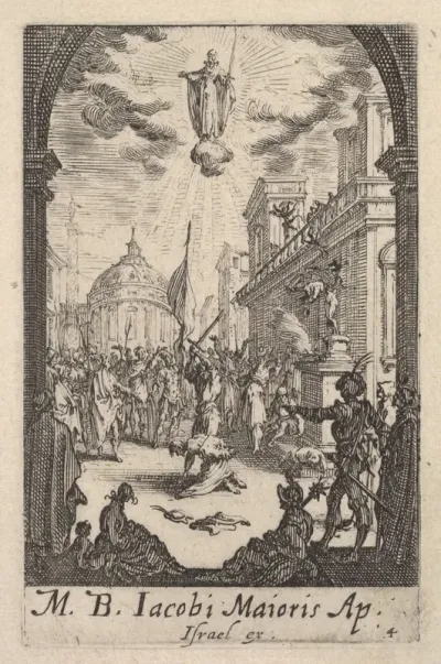 Martyrdom of Saint James the Greater, from "The Little Apostles" (Les Petits Apôtres)