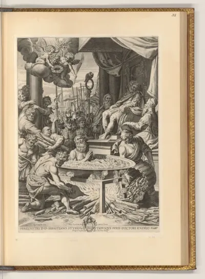 Martyrium des heiligen Johannes des Evangelisten