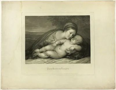Mary and the Sleeping Child