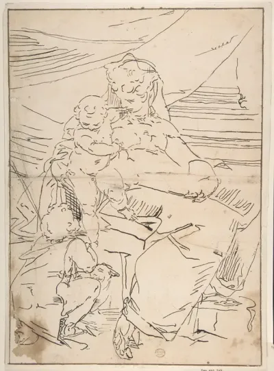 Mary, Infant Christ and Saint John