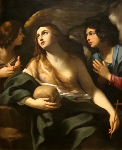 Mary Magdalene Between Two Angels