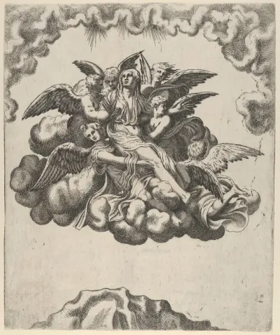 Mary Magdalene Carried to Heaven