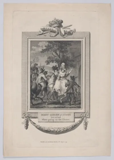 Mary, Queen of Scots arrested by the Earl of Bothwell