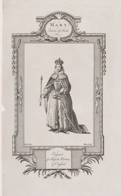 Mary, Queen of Scots (from "A New and Authentic History of England")